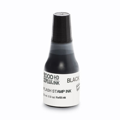 Pre-Ink High Definition Refill Ink, 0.9 Oz. Bottle, Black