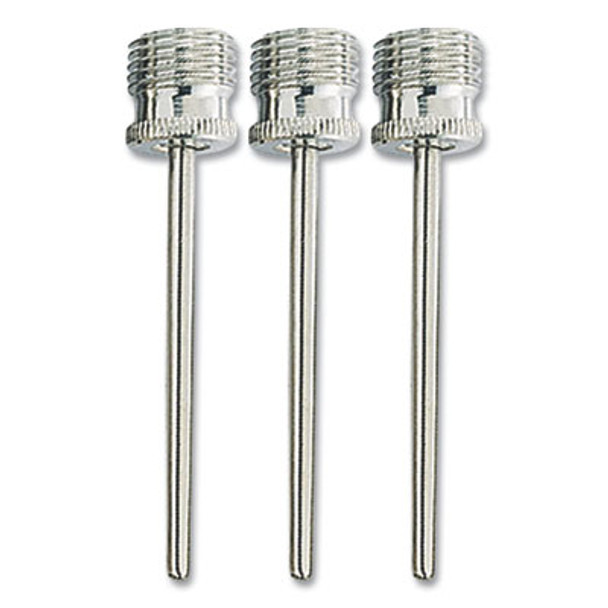 Nickel-Plated Inflating Needles For Electric Inflating Pump, 3/Pack