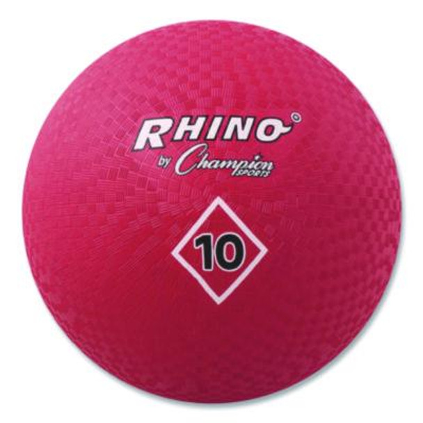 Playground Ball, 10" Diameter, Red