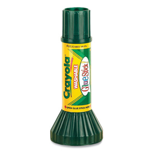 Washable Glue Stick, 0.88 Oz, Dries Clear, 12/Pack