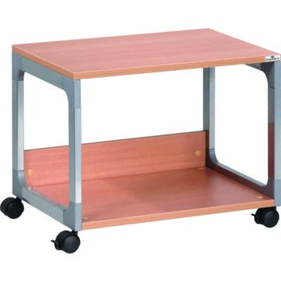 System 48 Multi-Function Trolley, Metal, 2 Shelves, 23.6 x 18.7 x 17, Beech