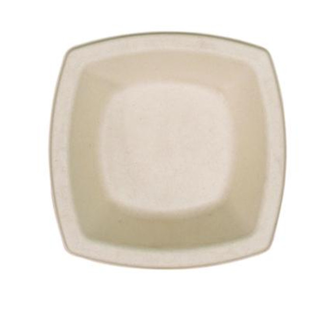 Compostable Molded Fiber Dinnerware, Proplanet Seal, Bowl, 12 Oz, Tan, 125/Pack