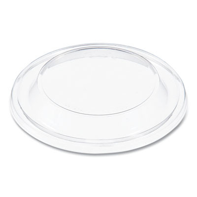 Plastic Dome Lid, Fits 5 Oz To 32 Oz Hot Cups/Containers, Clear, 100/Pack, 10 Packs/Carton
