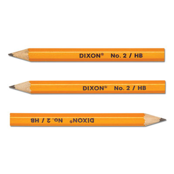 Golf Wooden Pencils, 0.7 Mm, Hb (#2), Black Lead, Yellow Barrel, 144/Box