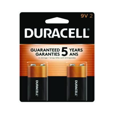 Coppertop Alkaline 9v Batteries, 2/Pack