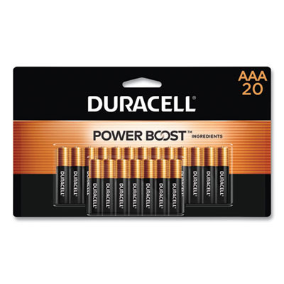 Power Boost Coppertop Alkaline Aaa Batteries, 20/Pack