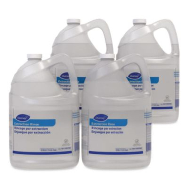 Carpet Extraction Rinse, Floral Scent, 1 Gal Bottle, 4/Carton