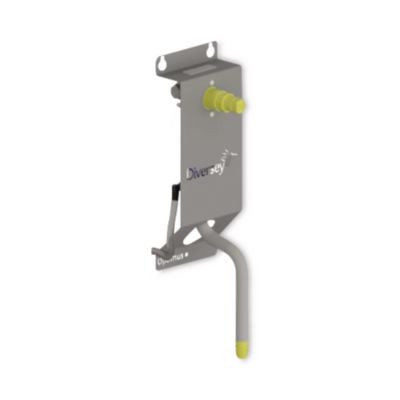 Optimus Low Flow Single Button Dispenser, 6.27 X 4.03 X 13.13, Gray