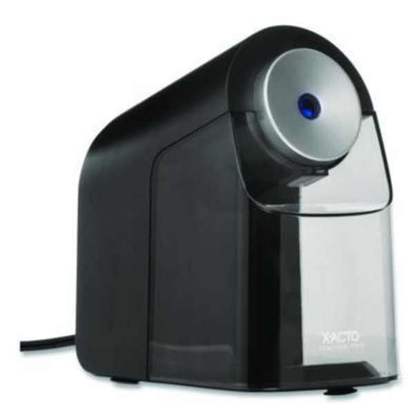 Model 1675 Teacherpro Classroom Electric Pencil Sharpener, Ac-Powered, 4 X 7.5 X 8, Black/Silver/Smoke