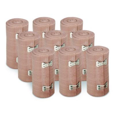 Reusable Elastic Bandage Wrap, 4" X 15 Ft, 9/Box