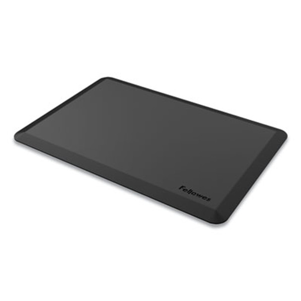 Anti-Fatigue Wellness Mat, Rectangular, Black Surface, 36" x 24"