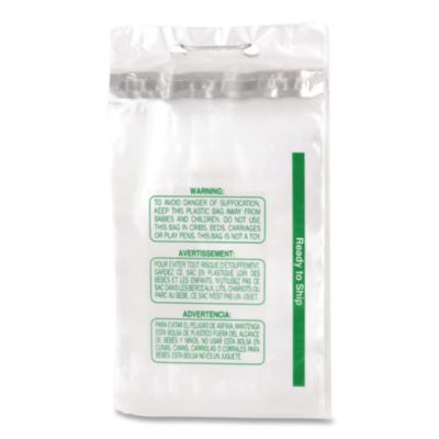 Wicketed E-Commerce Bags, 9 X 14, 1.5 Mil, 1,000/Box