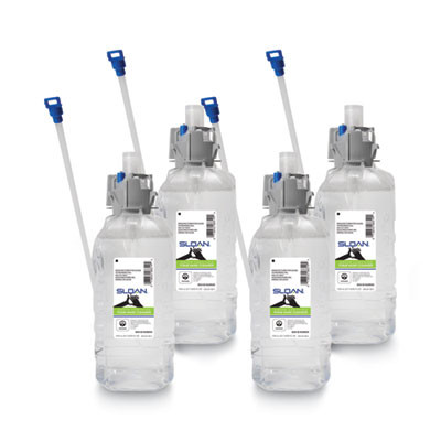 Sloan Green Certified Foam Hand Cleanser Refill, Fragrance-Free, 1,500 Ml, 4/Carton