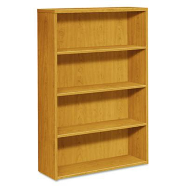 10500 Series Laminate Bookcase, Four-Shelf, 36w x 13.13d x 57.13h, Harvest
