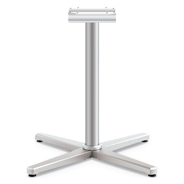Arrange X-Leg Base For 42" To 48" Tops, 32w x 32d x 28h, Silver