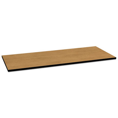 Huddle Multipurpose Rectangular Top, 72w X 30d, Harvest/Black