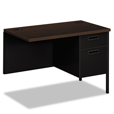 Metro Classic Series Workstation Return, Right, 42w x 24d x 29.5h, Mocha/Black