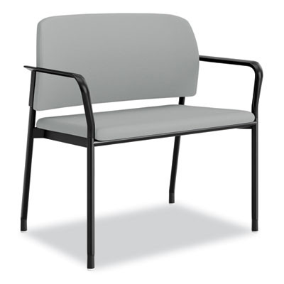 Accommodate Series Bariatric Chair With Arms, 33.5" x 21.5" x 32.5", Flint Seat, Flint Back, Charblack Legs