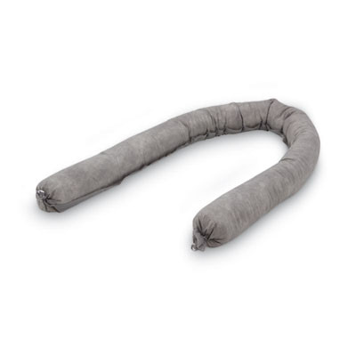 Taskbrand Industrial Universal Sorbent Sock, 0.65 Gal, 3" Diameter x 48" Length, 40/Carton