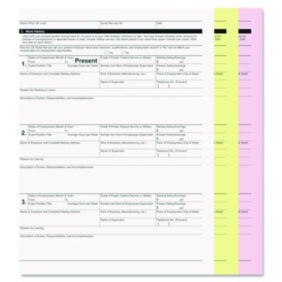 Digital Carbonless Paper, 3-Part, 8.5" x 11", White/Canary/Pink, 835/Carton