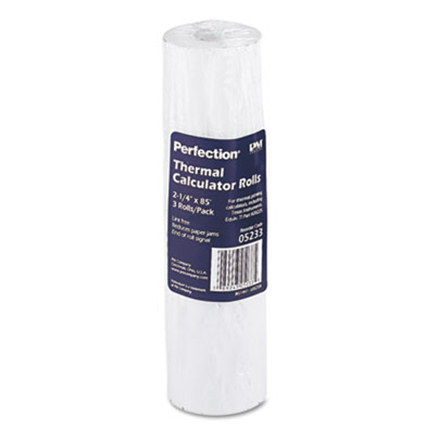 Direct Thermal Printing Thermal Paper Rolls, 2.25" X 85 Ft, White, 3/Pack