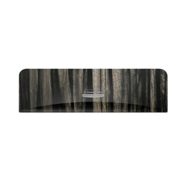 Icon Faceplate For Coreless Standard Roll Toilet Paper Dispenser, 3.56 x 12 x 1.5, Ebony Woodgrain