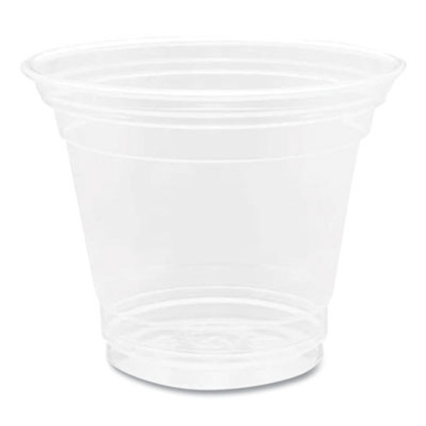 Pet Plastic Cups, 9 Oz, Clear, 1,000/Carton