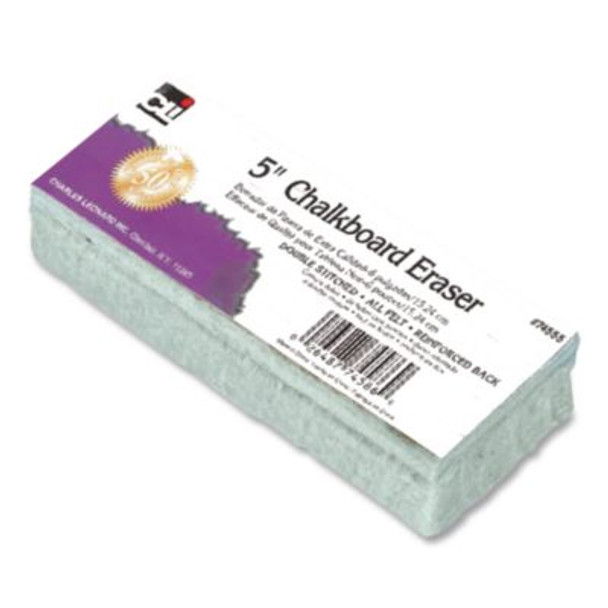 5-Inch Eraser, 5" x 2" x 1", White