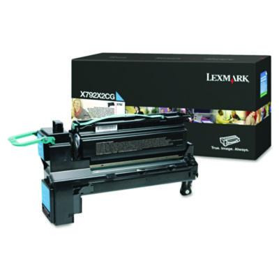 X792x2Cg Extra High-Yield Toner, 20,000 Page-Yield, Cyan