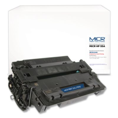 Compatible Ce255a(m) (55Am) Micr Toner, 6,000 Page-Yield, Black