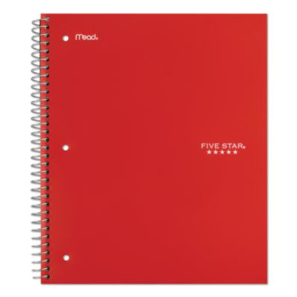 Wirebound Notebook, 1-Subject, Wide/Legal Rule, Randomly Assorted Cover Color, (100) 10.5 x 9.18 Sheets