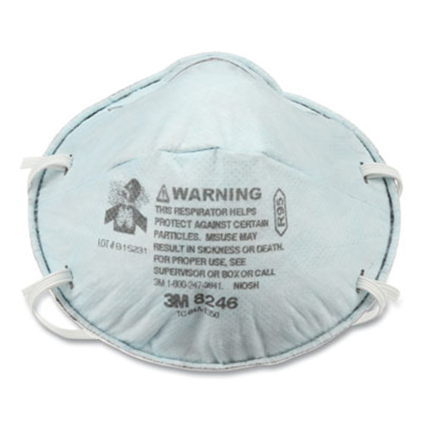 Particulate Respirator 8246, R95, Standard Size, 120/Carton