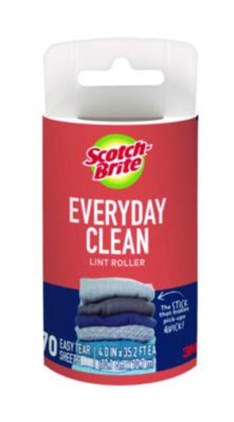 Lint Roller Refill Roll, 70 Sheets/Roll