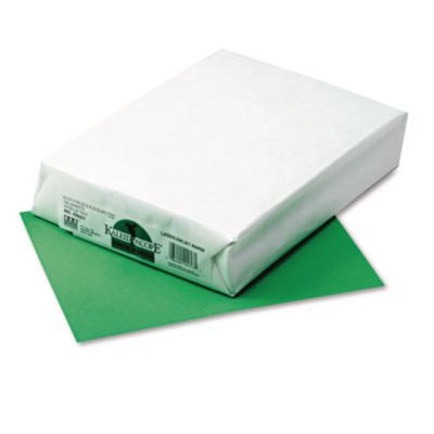Kaleidoscope Multipurpose Colored Paper, 24 Lb Bond Weight, 8.5 x 11, Emerald Green, 500/Ream