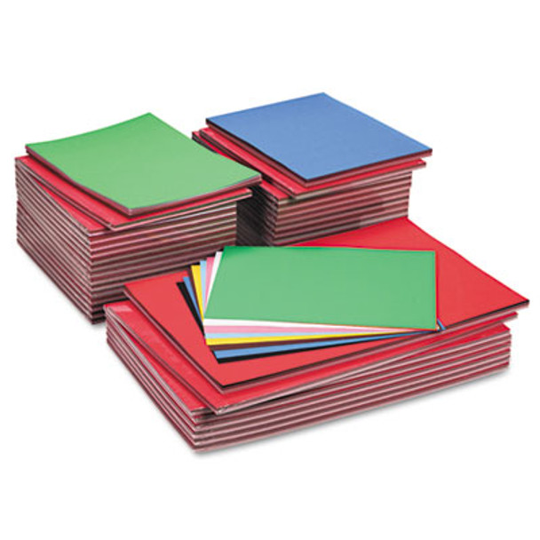 Tru-Ray Construction Paper, 76 Lb Text Weight, Assorted, Assorted, 100 Sheets/Pack, 20 Packs/Carton