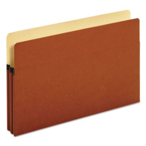 Standard Expanding File Pockets, 1.75" Expansion, Legal Size, Redrope, 25/Box