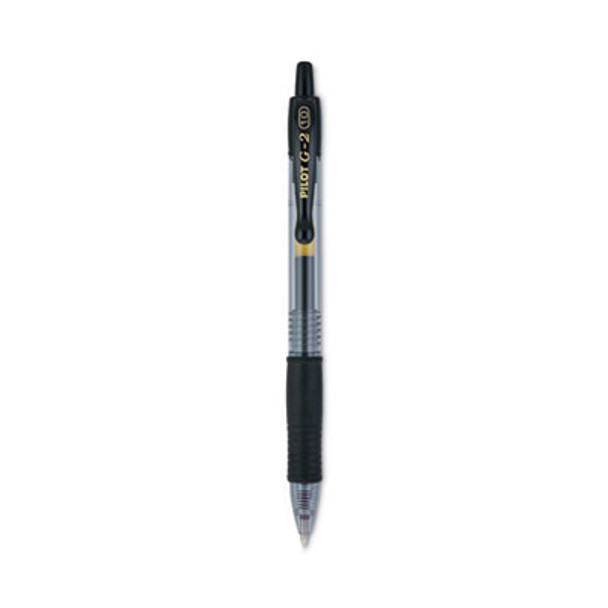 G2 Premium Gel Pen, Retractable, Bold 1 Mm, Black Ink, Smoke/Black Barrel, Dozen