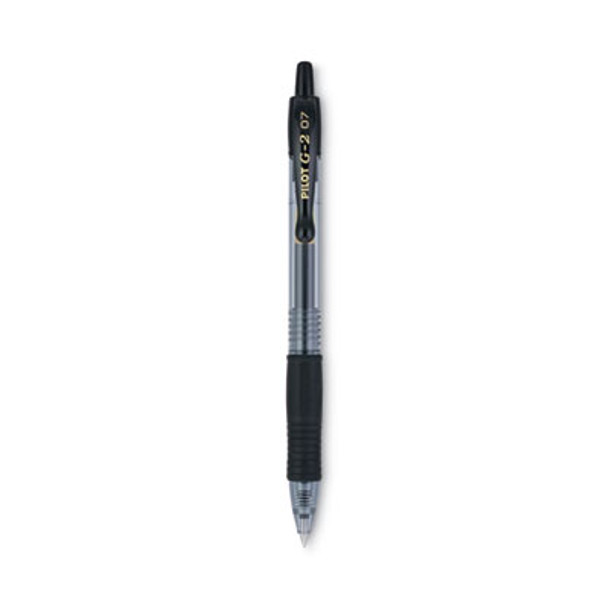 G2 Premium Gel Pen Convenience Pack, Retractable, Fine 0.7 Mm, Black Ink, Smoke/Black Barrel, 36/Pack
