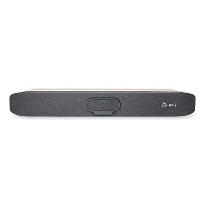 Poly Studio X30 All-In-One Video Bar, 1920 Pixels x 1080 Pixels, Black