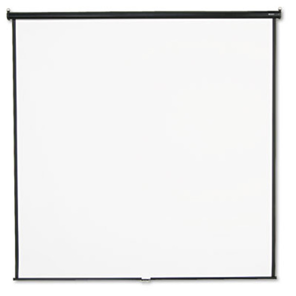 Wall Or Ceiling Projection Screen, 96 X 96, White Matte Finish