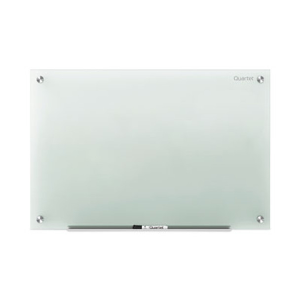 Infinity Glass Marker Board, 72 x 48, White Surface