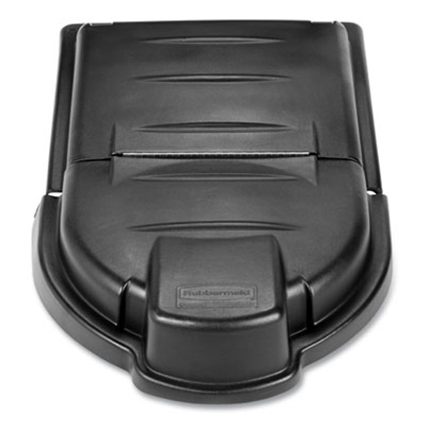 Mega Brute Mobile Container Lid, 30 x 49.5, Black