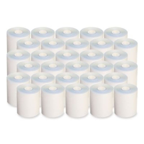No Carbon Register Rolls, 3" X 90 Ft, White/Yellow, 30/Carton
