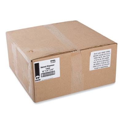 Amercareroyal Dispenser, Hairnets/Bouffant Caps/Beardcovers, 5 x 12 x 12, Clear