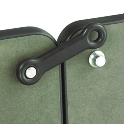 Ganging Connector Set, 4.25 x 1.13 x 0.38, 1 Lb, Black