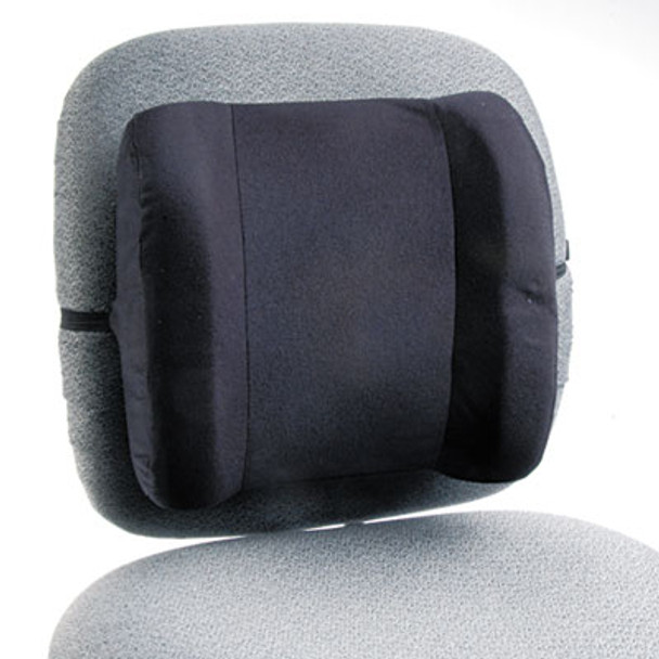 Remedease High Profile Backrest, 12.75 X 4 X 13, Black