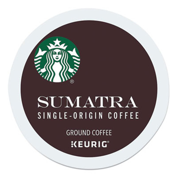 Sumatra Coffee K-Cups, Sumatra, 0.4 Oz K-Cup, 96/Box