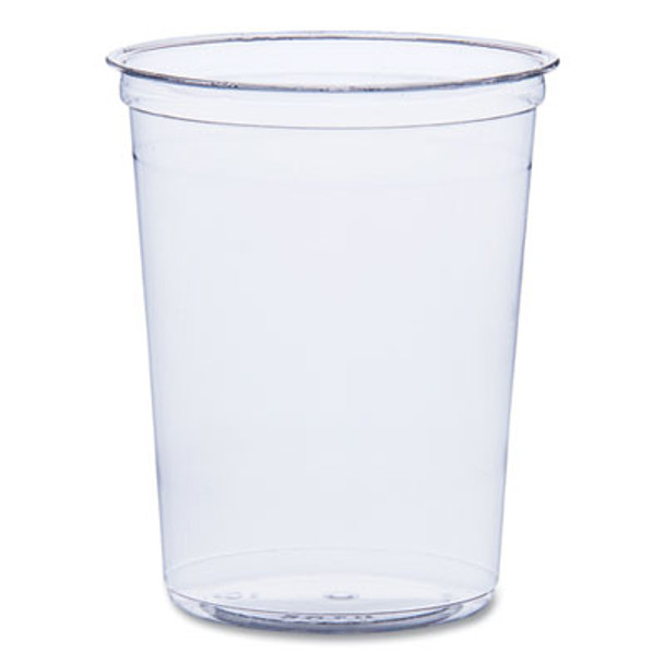 Bare Eco-Forward Rpet Deli Containers, Proplanet Seal, 32 Oz, Clear, Plastic, 50/Pack, 10/Carton