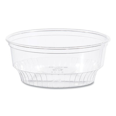 Sundae Cups, 3.5 Oz, Plastic, Clear, 50/Bag, 20 Bags/Carton