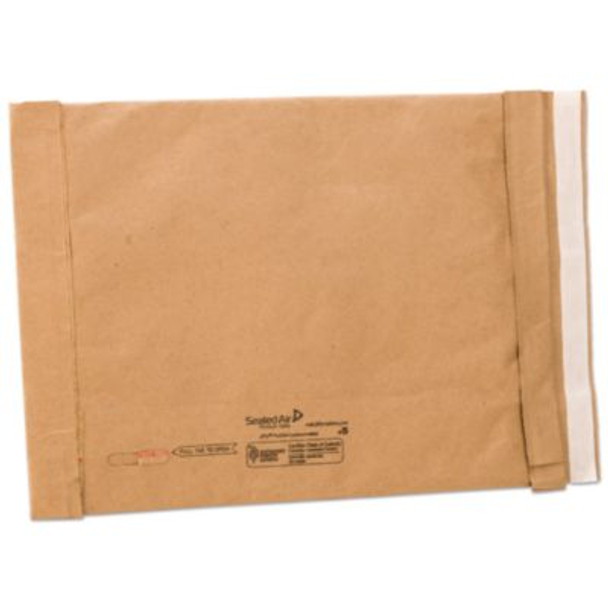 Jiffy Padded Mailer, #5, Paper Padding, Self-Adhesive Closure, 10.5 x 16, Natural Kraft, 25/Carton